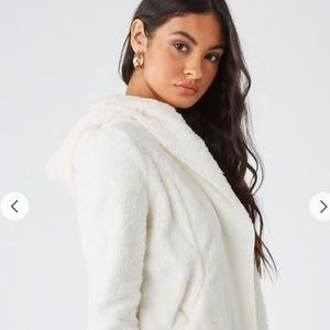 Faux fur jacket from forever 21